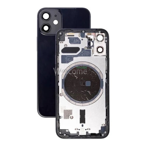 Корпус iPhone 12 mini black (оригинал) A+ EU