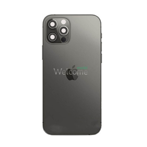 Корпус iPhone 12 Pro Max graphite (оригинал) A+ EU