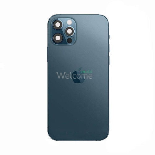 Корпус iPhone 12 Pro Max pacific blue (оригинал) A+ EU