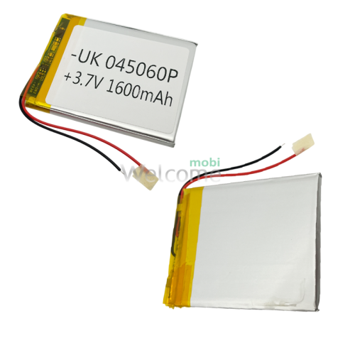 АКБ універсальна 045060Р (60*48*4 1600mAh 3,7V)