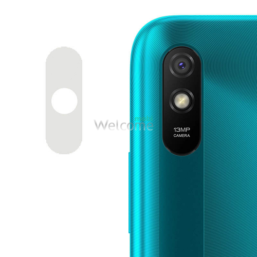 Захисне скло для камери Xiaomi Redmi 9A (прозоре)