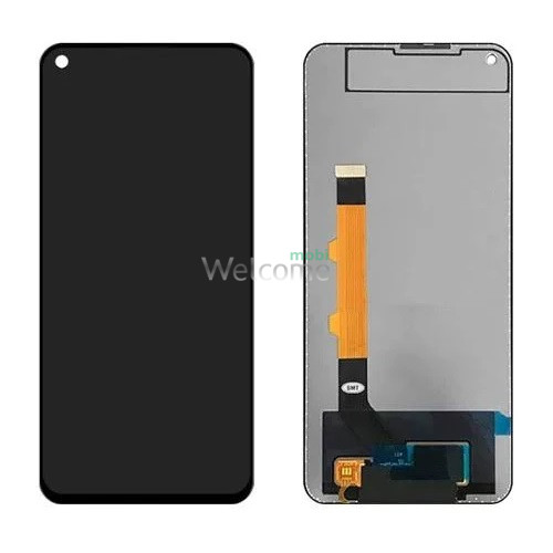 Дисплей Xiaomi Redmi Note 9 5G,Redmi Note 9T 5G в сборе с сенсором Nightfall Black