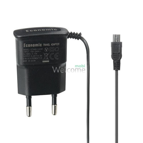 СЗУ Economic 0.75A microUSB black
