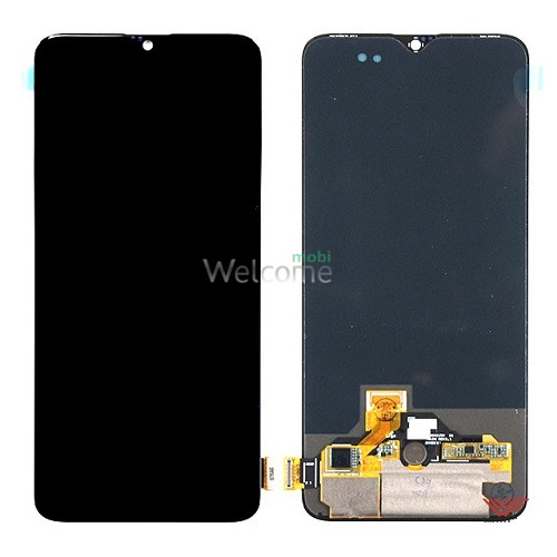 Дисплей OnePlus 6T в зборі з сенсором black (оригінал завод)