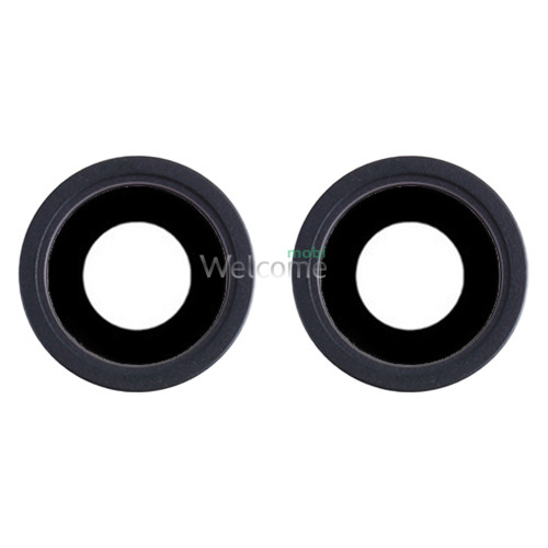 Скло камери iPhone 13/iPhone 13 mini з рамкою midnight (комплект 2шт)