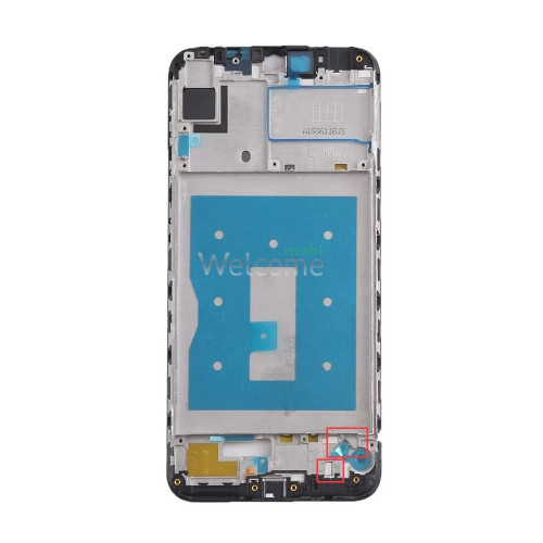 Рамка дисплею Huawei Y7 2019/Y7 Prime 2019/Y7 Pro 2019 black