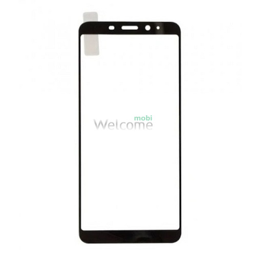 Скло корпусу Meizu M6T з OCA-плівкою, black