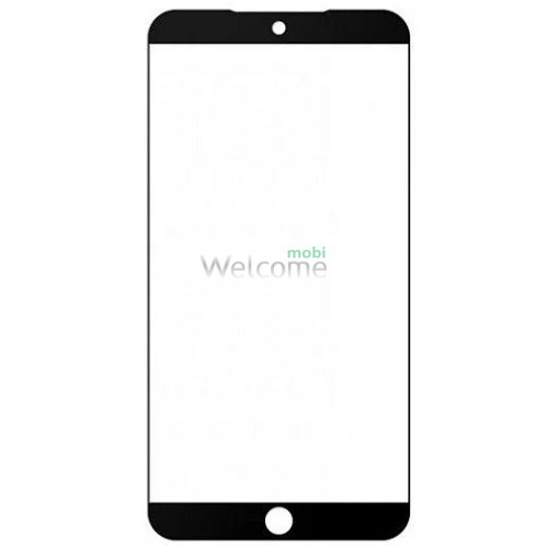 Скло корпусу Meizu 15 Plus black