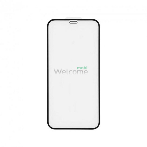 Стекло iPhone 12 mini 5.4 MOXOM AF AirBag черное