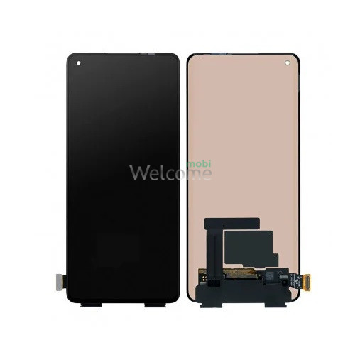 Дисплей OnePlus 8T/OnePlus 9R в зборі з сенсором black (знятий оригінал)