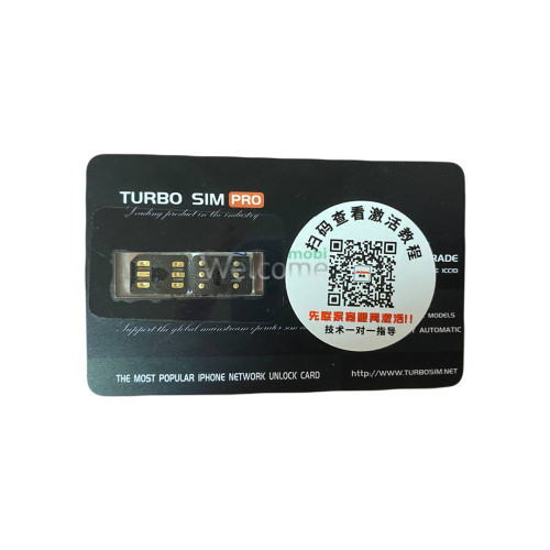 Смарт-карта Turbo sim Pro для разблокировки iPhone 11,iPhone 11 Pro,iPhone 11 Pro Max,iPhone 12,iPhone 12 Pro Max,iPhone 13,iPhone 13 Pro Max