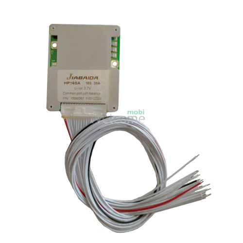Плата захисту акумулятора BMS JBD 16S 30A 60v li-ion
