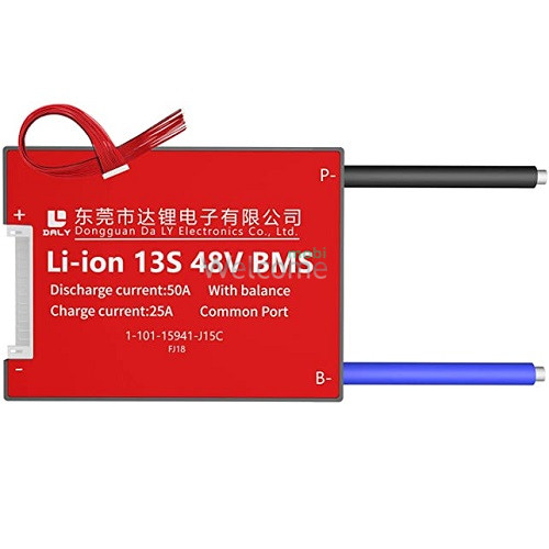 Плата захисту акумулятора BMS Daly 13S 50A 48v li-ion