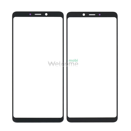 Скло корпусу Samsung A920 Galaxy A9 з OCA-плівкою, black 