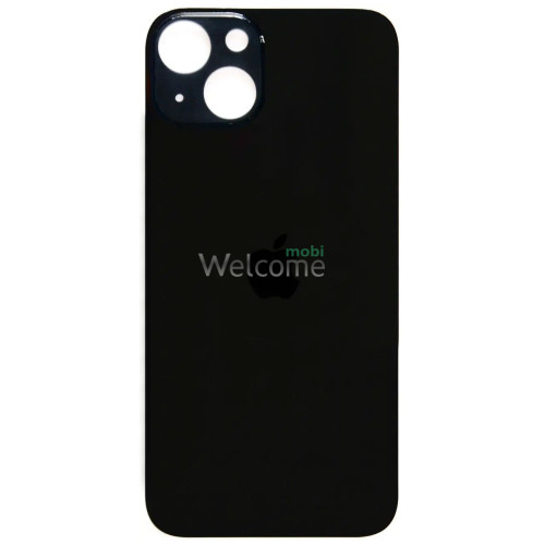 Задня кришка (скло) iPhone 13 mini midnight (big hole)