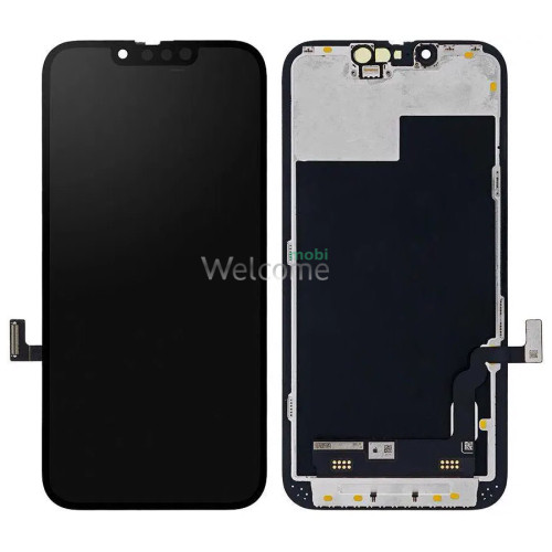 Дисплей iPhone 13 Pro в зборі з сенсором та рамкою black (знятий оригінал)