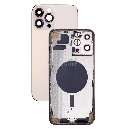 Корпус iPhone 13 Pro Max gold (оригінал) A+ EU