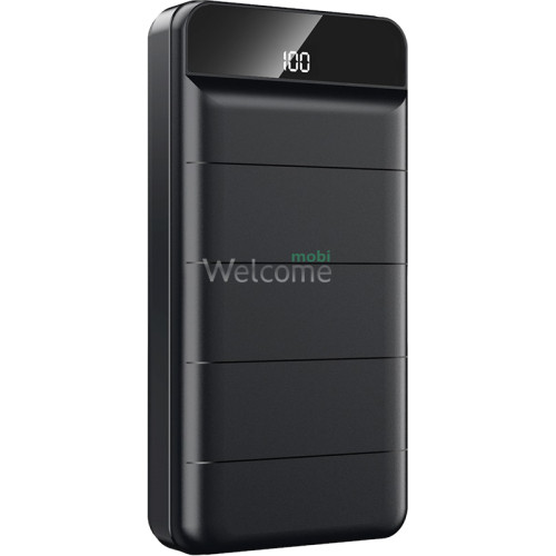Зовнішній акумулятор (power bank) Remax RPP-141 Leader 30000 mAh black