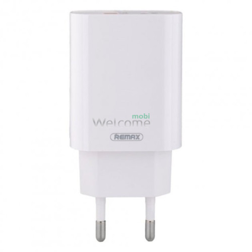 МЗП Remax RP-U37 Jane Series 1USB QC 3A +1Type-C PD 18W white