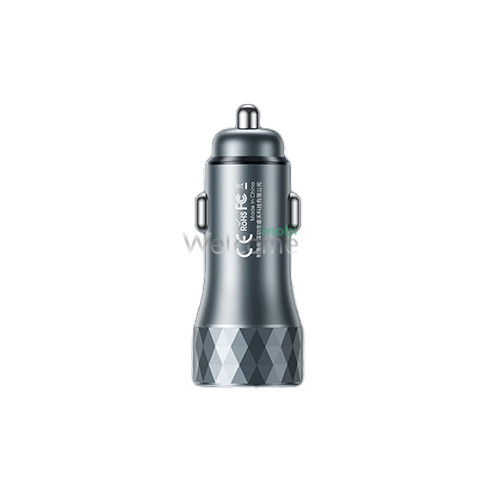 АЗП Remax RCC-329 Duke Series 2USB QC 18W+1Type-C PD 65W black