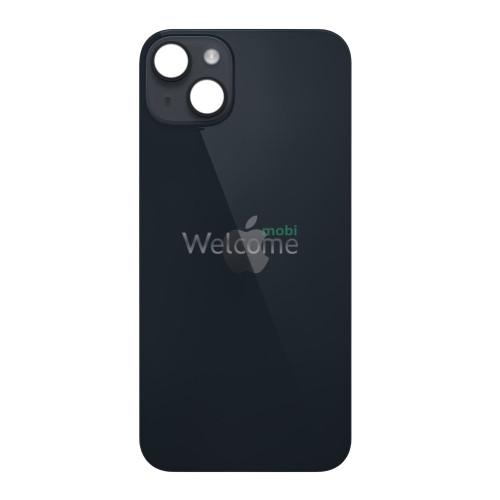 Задняя крышка (стекло) iPhone 14 midnight (big hole)