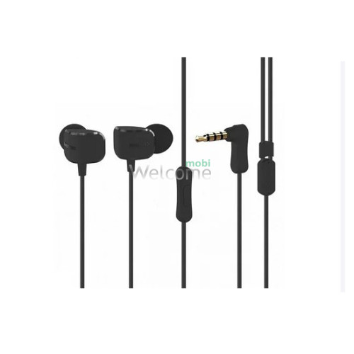 Навушники Remax RM-502 Crazy Robot In-ear Earphone black  