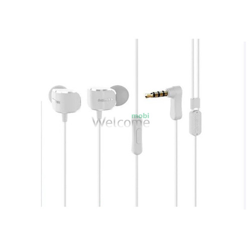 Навушники Remax RM-502 Crazy Robot In-ear Earphone white  