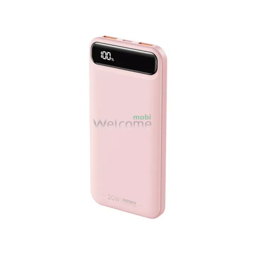 Зовнішній акумулятор (power bank) Remax RPP-520 Bole Series 10000mah 20W+22.5W PD+QC pink