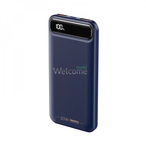 Зовнішній акумулятор (power bank) Remax RPP-520 Bole Series 10000mah 20W+22.5W PD+QC blue