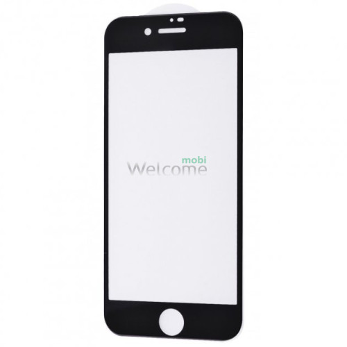 Скло iPhone 7/8/SE 2020 4.7 (0.3 мм, 6D, чорне) без упаковки