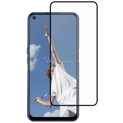 Скло OPPO A52/A72/A73 5G/A92 (Karerte Anti-static, black) без упаковки
