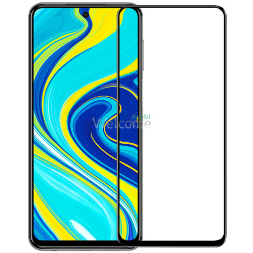 Стекло Xiaomi Poco F2 Pro,Redmi K30,Redmi K30 Pro (6D, black) без упаковки