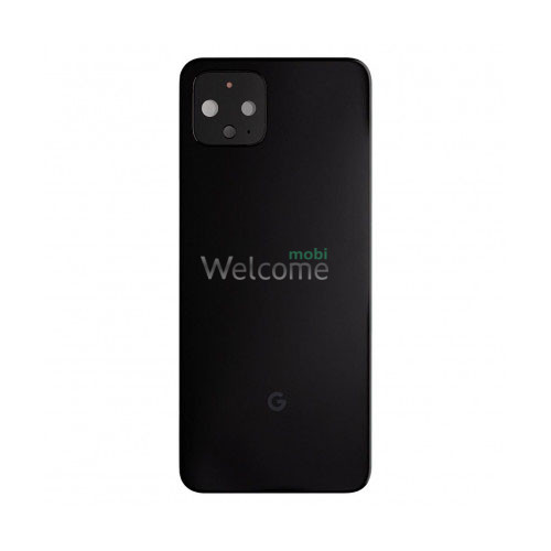 Задня кришка Google Pixel 4 black (Original PRC) (зі склом камери)