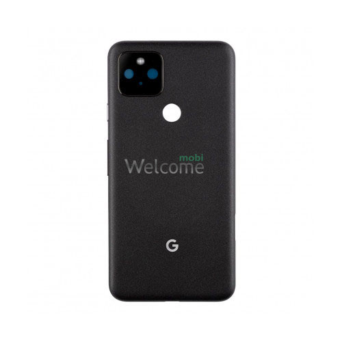 Задня кришка Google Pixel 5 black (Original PRC) (зі склом камери)