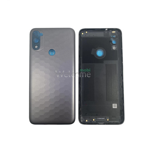 Задня кришка Motorola XT2155 Moto E20 gray (зі склом камери) (Original PRC)