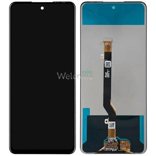 Дисплей Tecno Pova 2 (LE7, LE7n)/Pova 5G (LE8) в зборі з сенсором black Original PRC