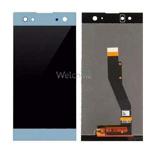Дисплей Sony H4213 Xperia XA2 Ultra,H3213,H3223,H4233 в сборе с сенсором blue (оригинал переклей)
