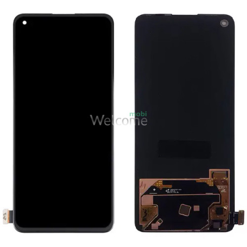Дисплей Realme GT Neo 2,OnePlus 9RT в сборе с сенсором black (оригинал переклей)