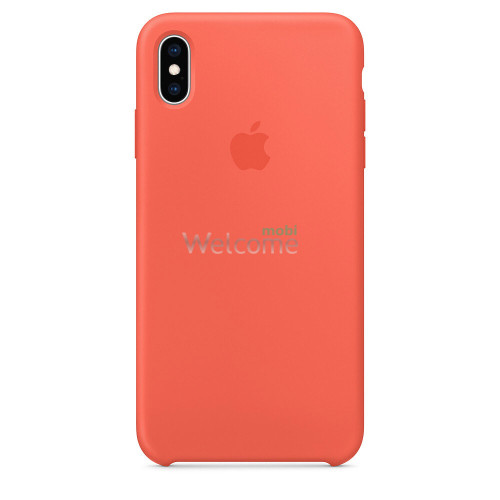 Чохол Silicone case iPhone X/XS Nectraine (Original)