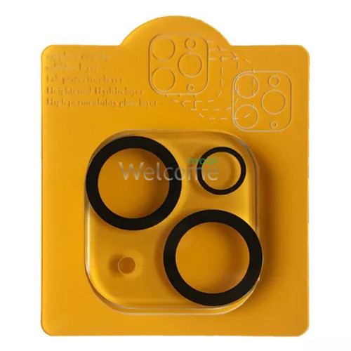 Захисне скло для камери iPhone 14/iPhone 14 Plus Full Glue (2.5D, прозоре)