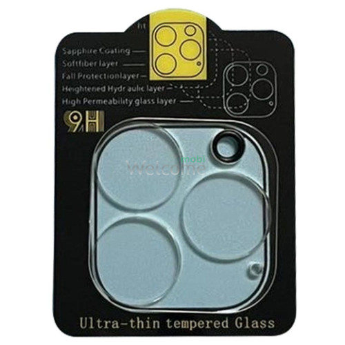 Захисне скло для камери iPhone 14 Pro/iPhone 14 Pro Max Full Glue (2.5D, прозоре)