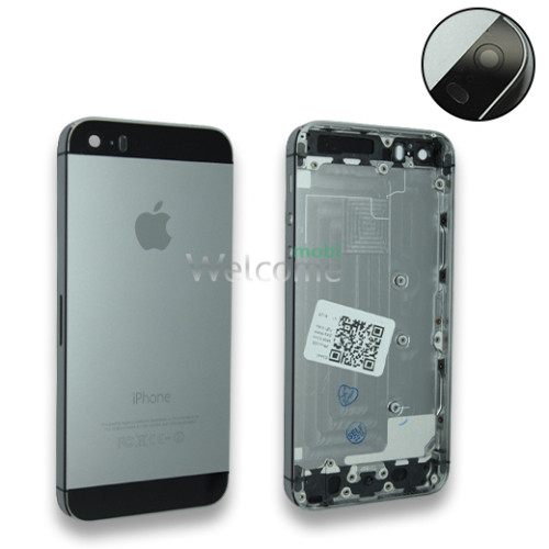 Корпус iPhone 5S space gray (УЦЕНКА)