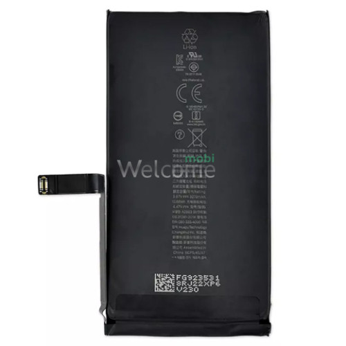 АКБ iPhone 14 (оригинал, повышенная емкость) 3279 mAh