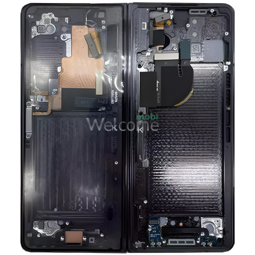 Дисплей Samsung SM-F946 Z Fold 5 5G (2023) в зборі з сенсором та рамкою black service orig (INNER)