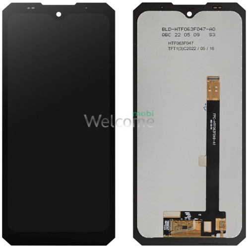 Дисплей Doogee S89/S89 Pro в зборі з сенсором black (оригінал завод)