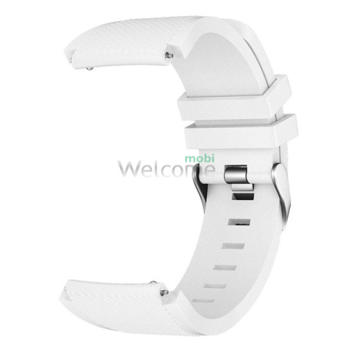 Ремінець Xiaomi Amazfit 22 мм силіконовий Original Design White