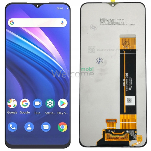 Дисплей Cubot P80 в зборі з сенсором black (оригінал завод)
