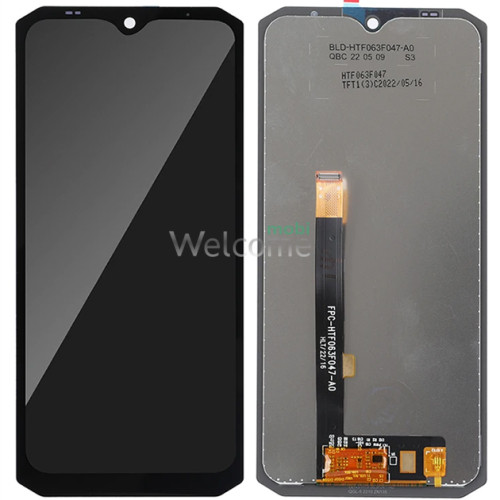 Дисплей Doogee S98/S98 Pro/S99 в зборі з сенсором black (оригінал завод)