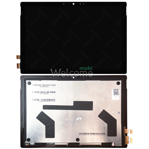 Дисплей до планшету Microsoft Surface Pro 7 WQ2 (1866) в зборі з сенсором black (оригінал переклей)