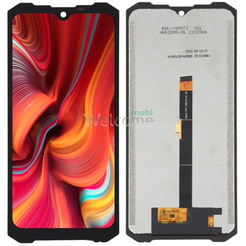 Дисплей Doogee S96/S96 Pro в зборі з сенсором black (оригінал завод)